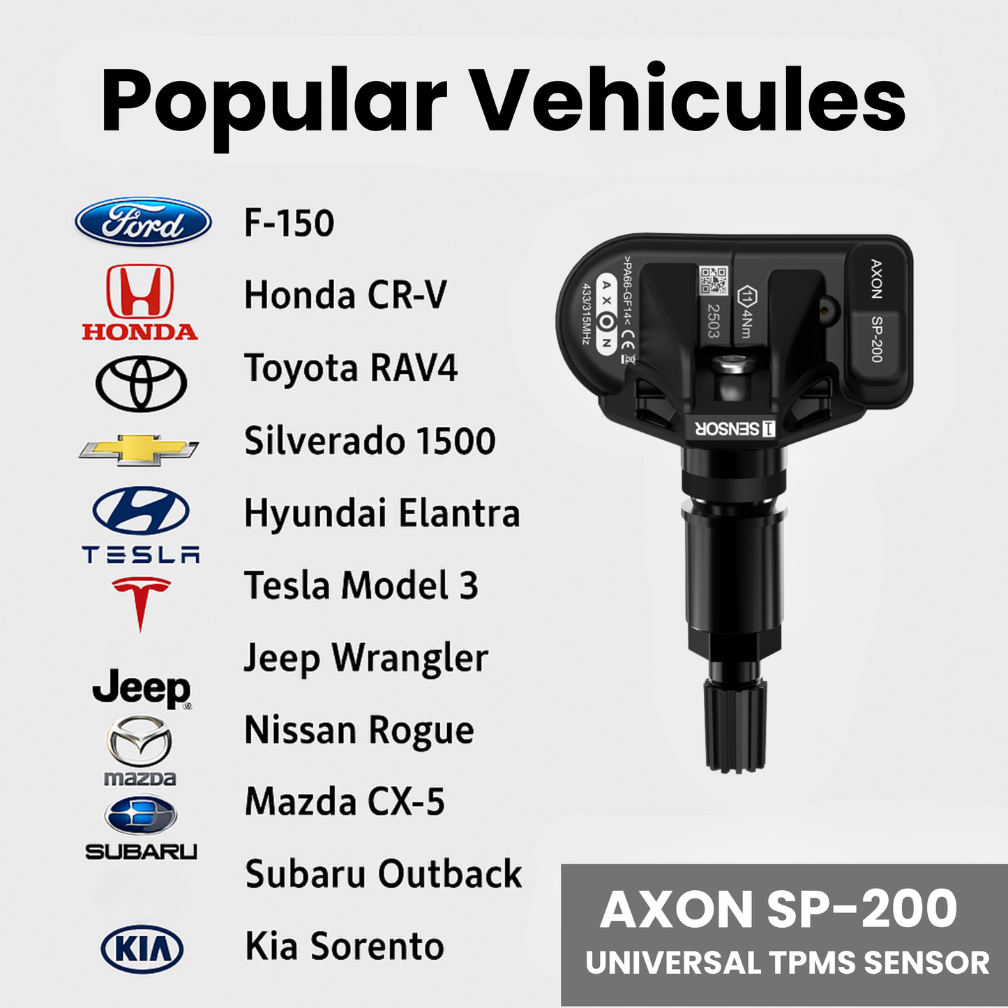 AXON SP-200 Universal TPMS Sensor
