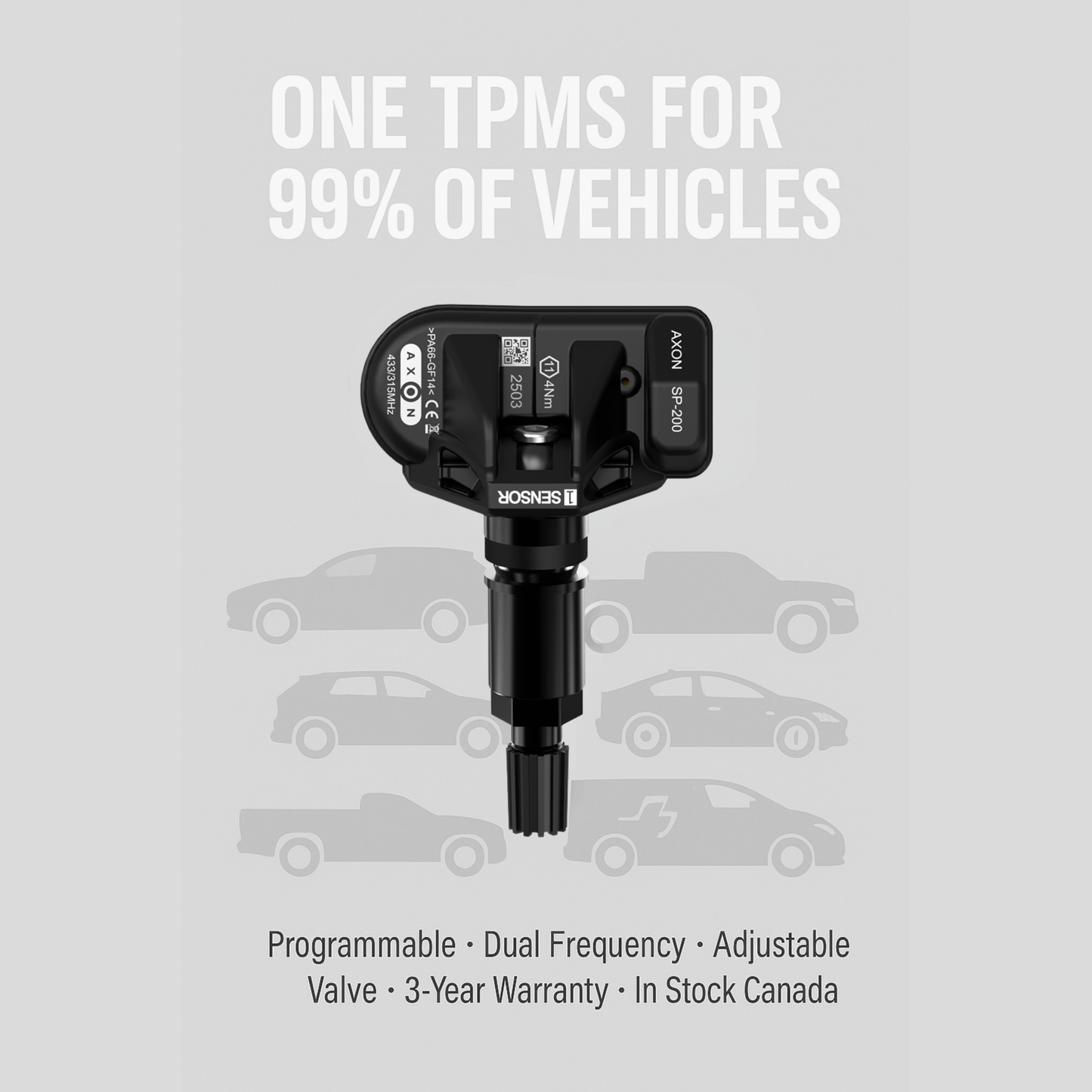 AXON SP-200 Universal TPMS Sensor