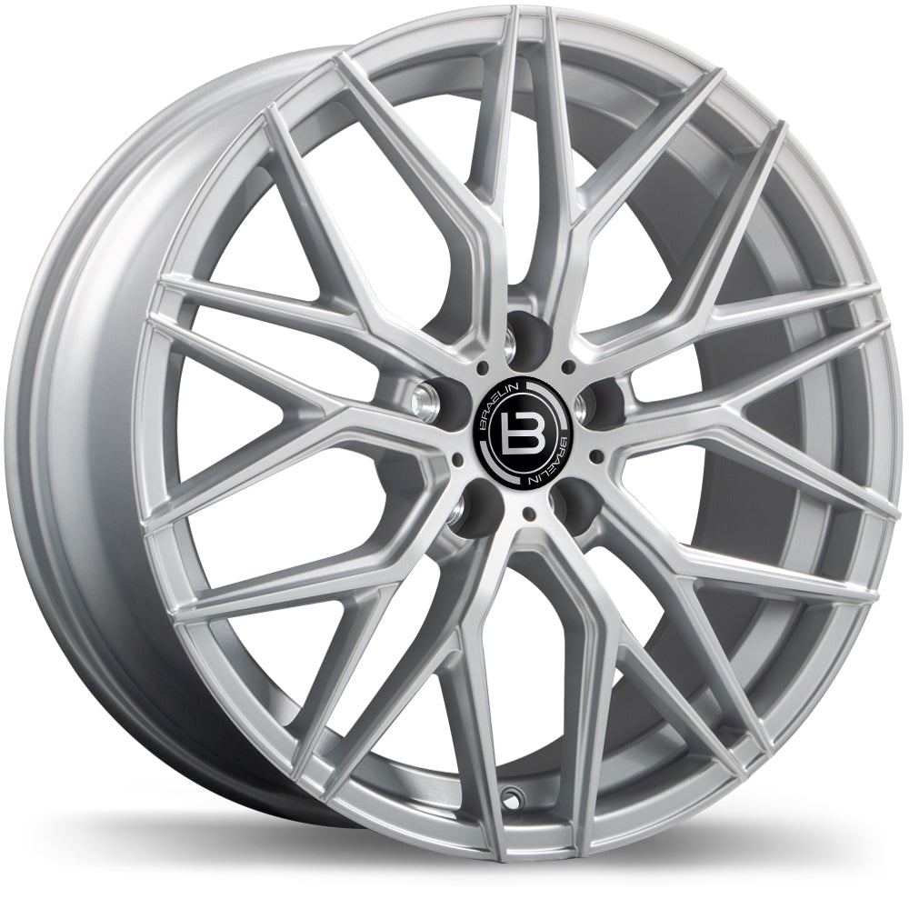 Braelin BR10 - 18X8.0 | 5X114.3 | 57.1 | +45 Gloss Silver