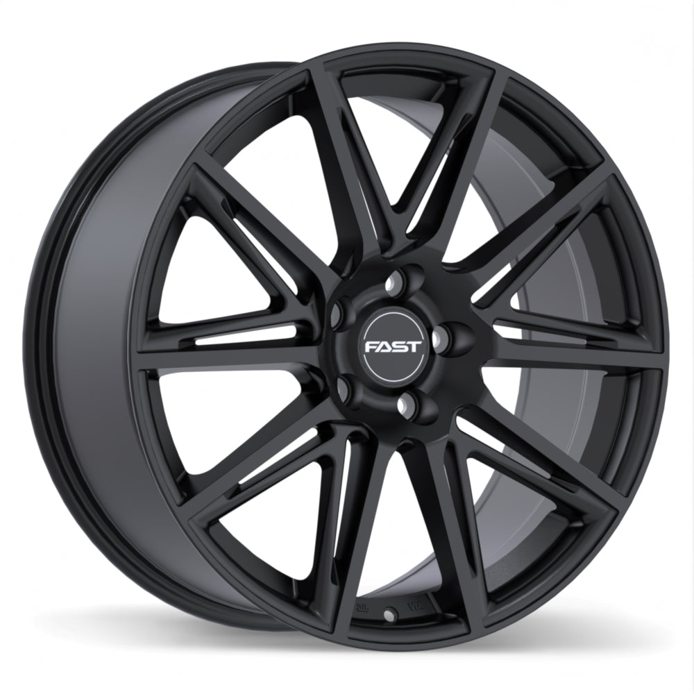 Fast Wheels Switch - 20X9.0 | 5X120 | 64.1 | +50 Satin Black
