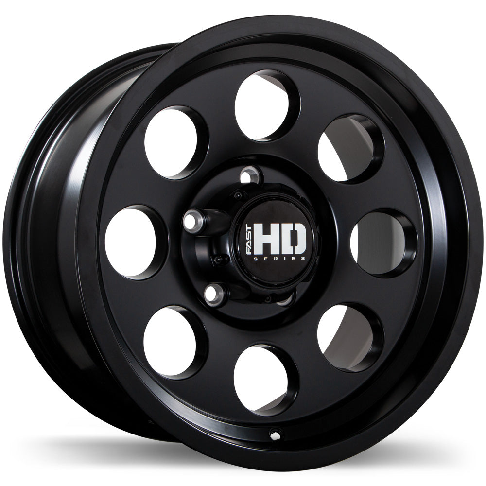 Fast HD Detour - 17X9.0 | 5X127 | 87.1 | +0 Satin Black