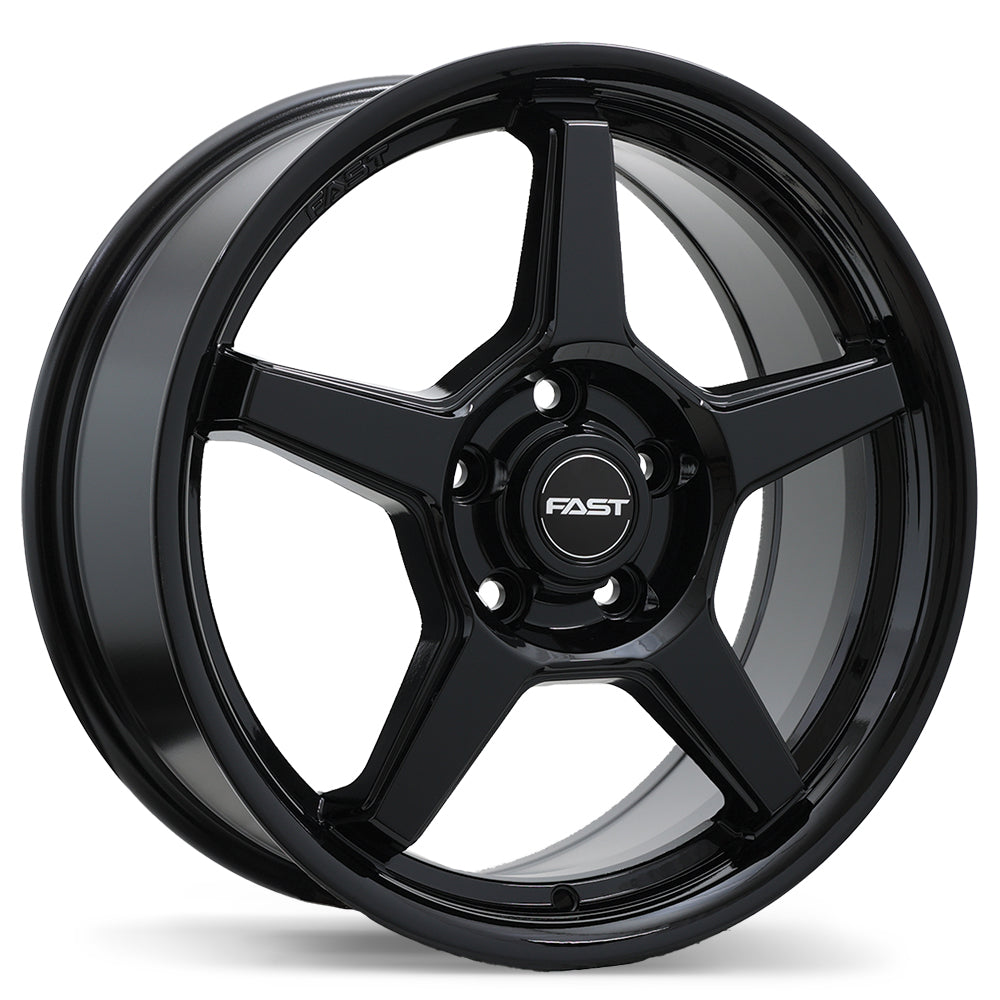 Fast Wheels Flair - 17X7.0 | 5X114.3 | 56.1 | +48 Gloss Black