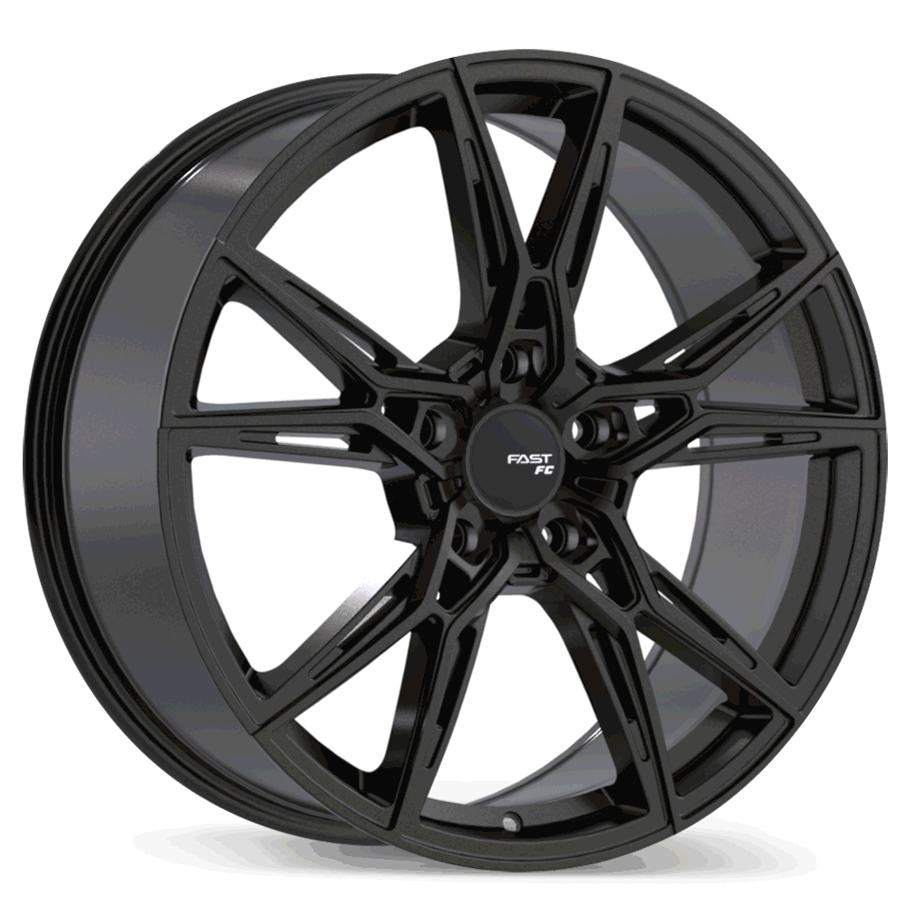 Fast Wheels FC10 - 20X8.5 | 5X120 | 67.1 | +45 Gloss Black Anthracite