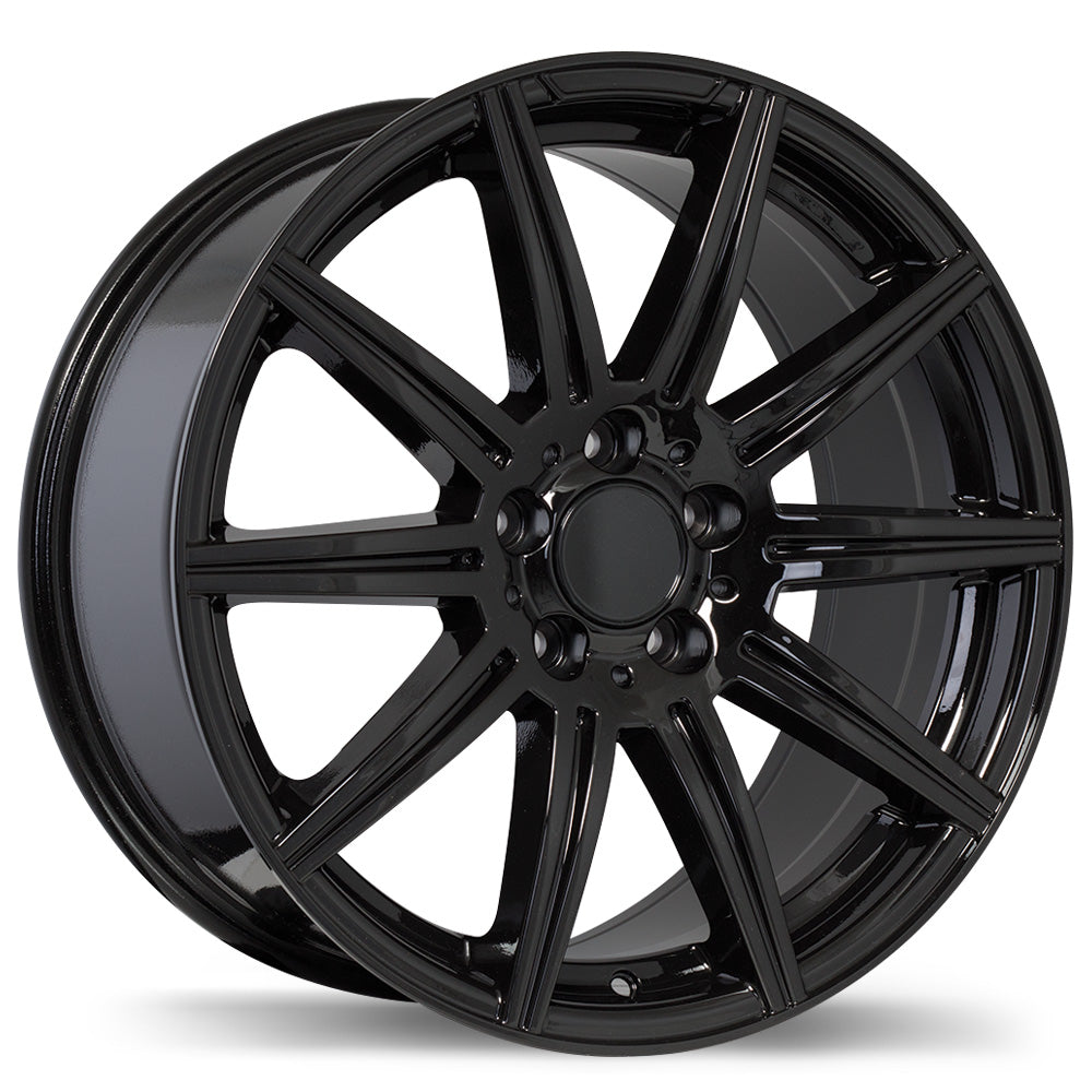 Replika R157 - 19X8.5 | 5X112 | 66.5 | +32 Gloss Black