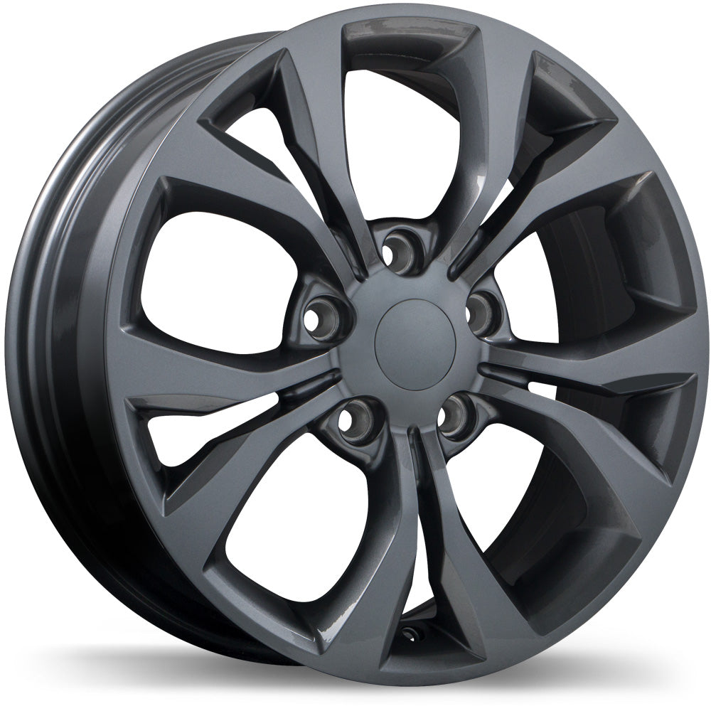 Replika R197 - 17X6.5 | 5X127 | 71.5 | +40 Gloss Gunmetal
