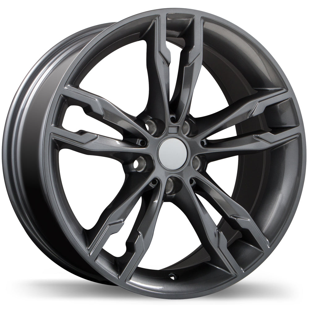 Replika R198 - 19X8.5 | 5X112 | 66.6 | +25 Gloss Gunmetal