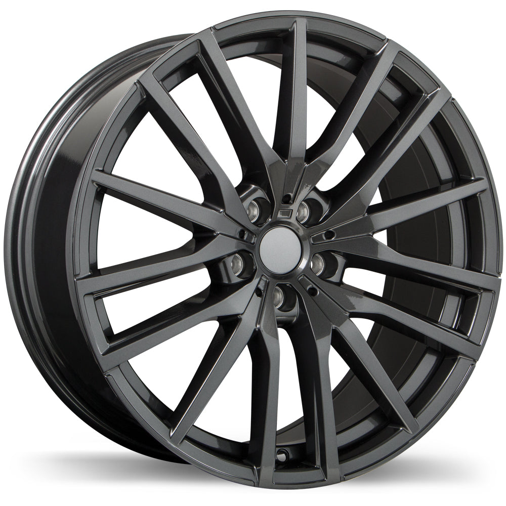 Replika R233 - 21X9.5 | 5X112 | 66.6 | +37 Gloss Gunmetal