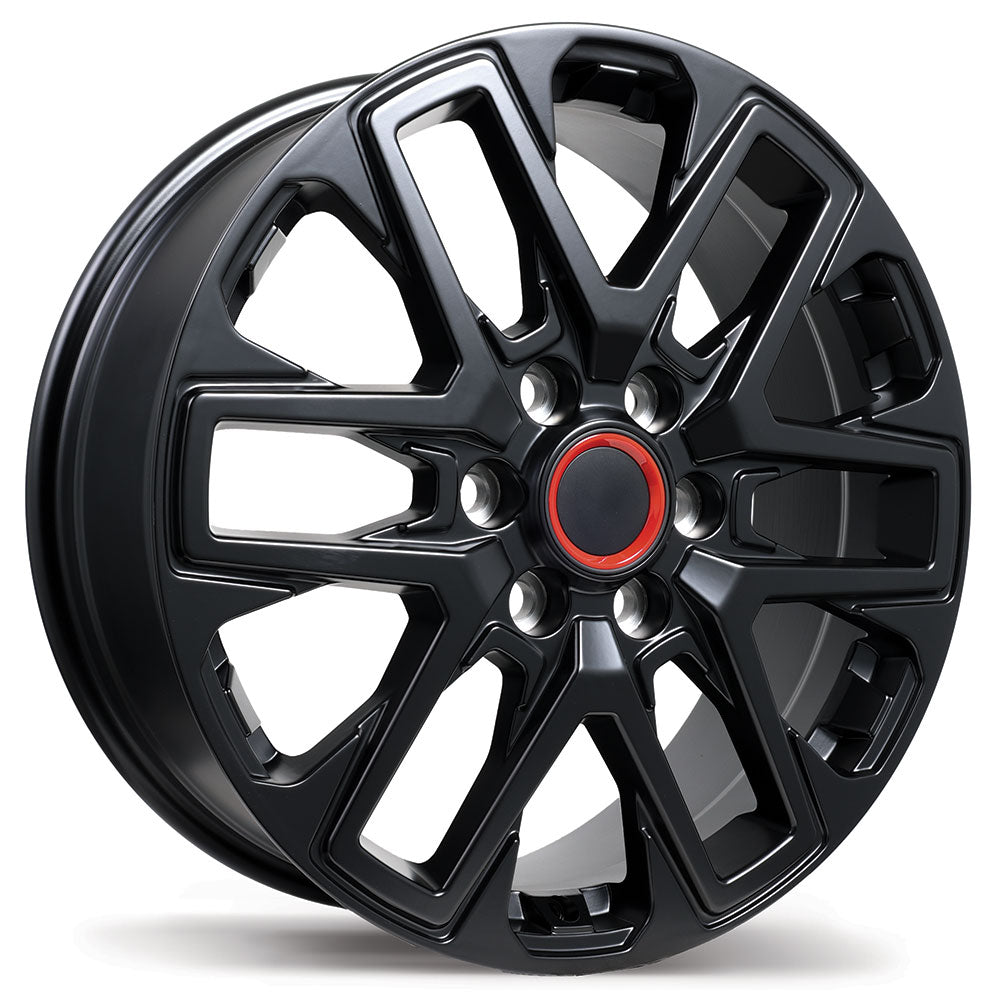 Replika R262 - 20X7.5 | 6X139.7 | 95.1 | +60 Satin Black