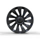 AXON Uberturbine - 19X9.5 | 5X114.3 | 64.1 | +45 Matte Black - Axon Distribution