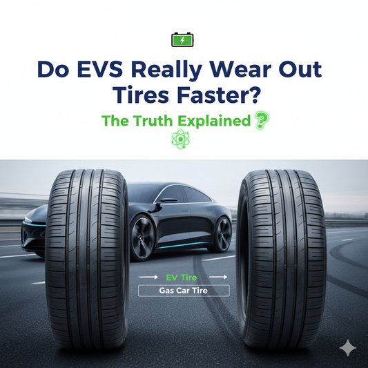 🔋 Do EVs Really Wear Out Tires Faster? The Truth Explained