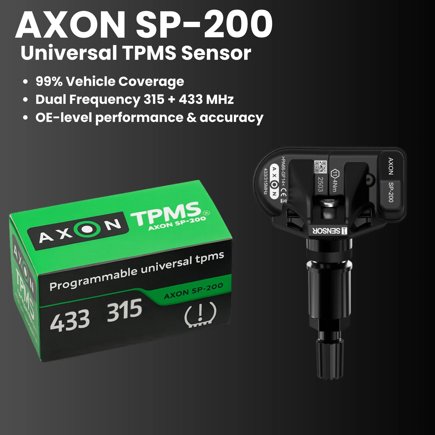 AXON SP-200 Universal TPMS Sensor - Axon Distribution