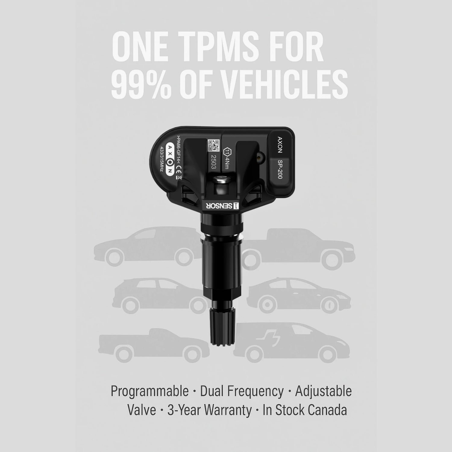 AXON SP-200 Universal TPMS Sensor - Axon Distribution