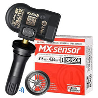 AUTEL UNIVERSAL 2 IN 1 TPMS SENSOR 315/433MHZ WITH RUBBER VALVE - Axon Distribution