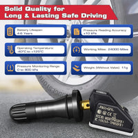 AUTEL UNIVERSAL 2 IN 1 TPMS SENSOR 315/433MHZ WITH RUBBER VALVE - Axon Distribution
