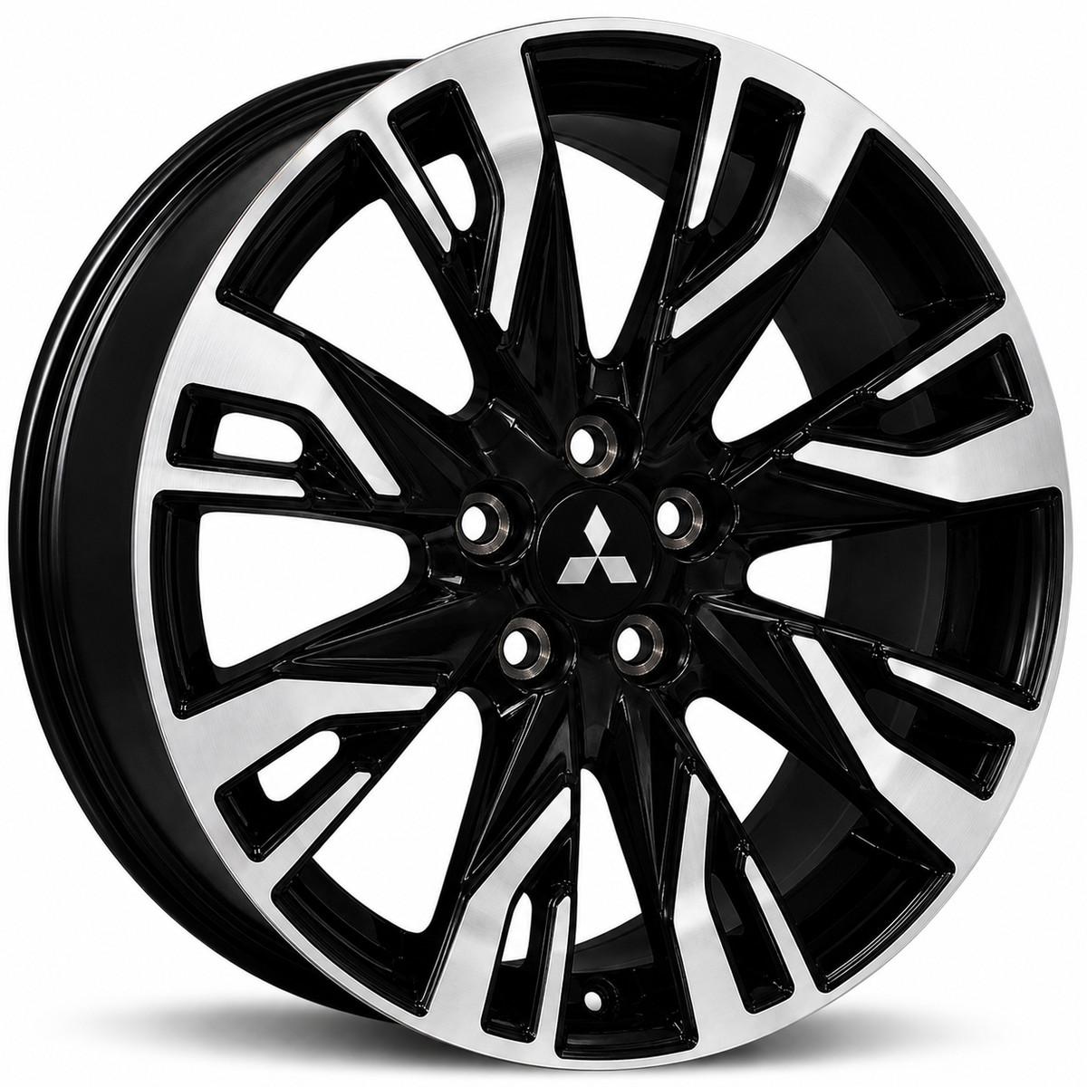 AXON Mitsubishi OE Replica - 18X7 | 5X114.3 | 66.1 | +38 Machined Black