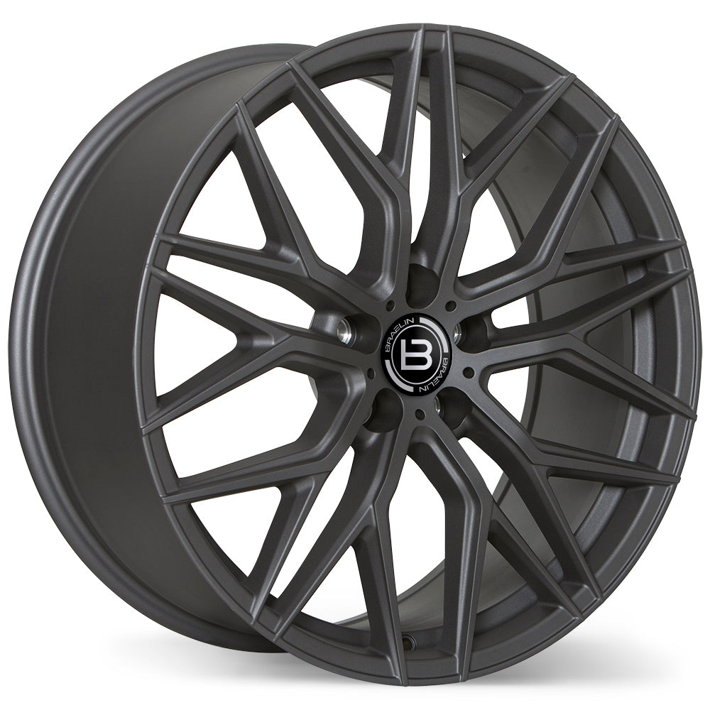 Braelin BR10 - 19X8.5 | 5X115 | 70.3 | +25 Matte Graphite
