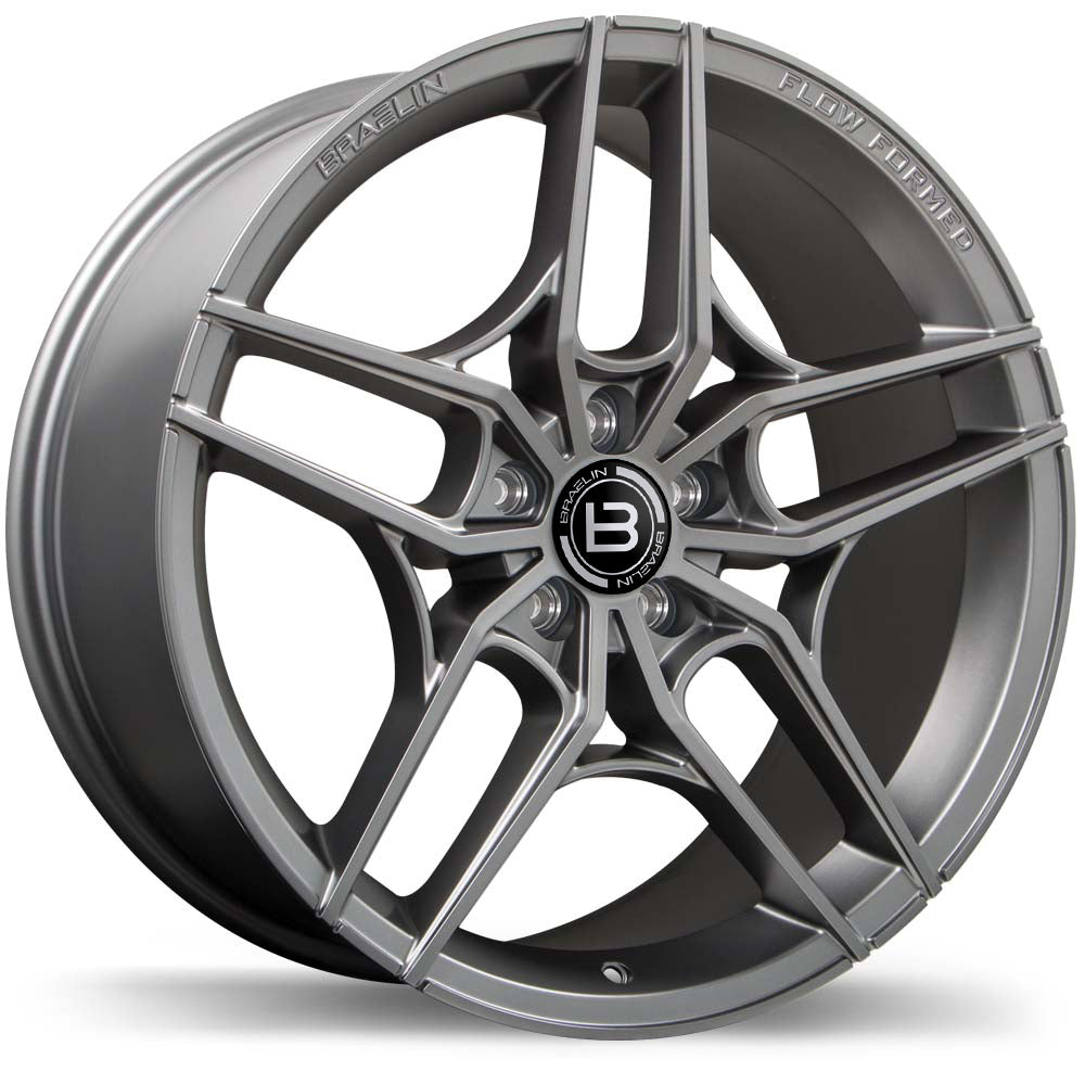 Braelin BR12 - 19X9.0 | 5X114.3 | 60.1 | +35 Satin Charcoal