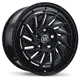 Braelin BR16 - 19X9.5 | 5X114.3 | 56.1 | +40 Matte Black with Gloss Black Lip