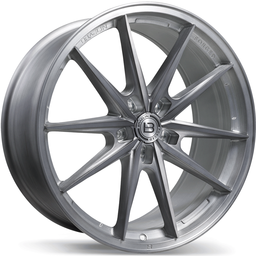Braelin BRF1 - 19X8.5 | 5X114.3 | 70.6 | +25 Brushed Matte Carbon Grey