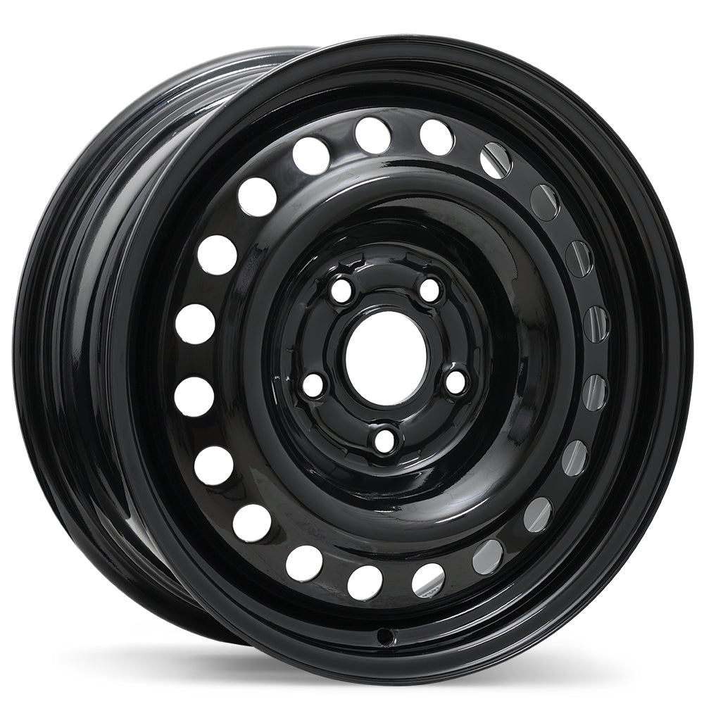 Steel Traditional / Traditionnel - 16X6.5 | 5X114.3 | 64.1 | +42 Black