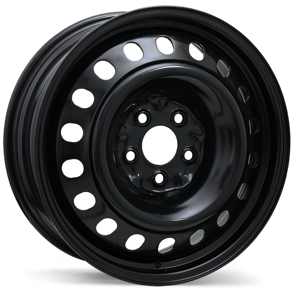 Steel Traditional / Traditionnel - 17X6.5 | 5X114.3 | 67.1 | +50 Black