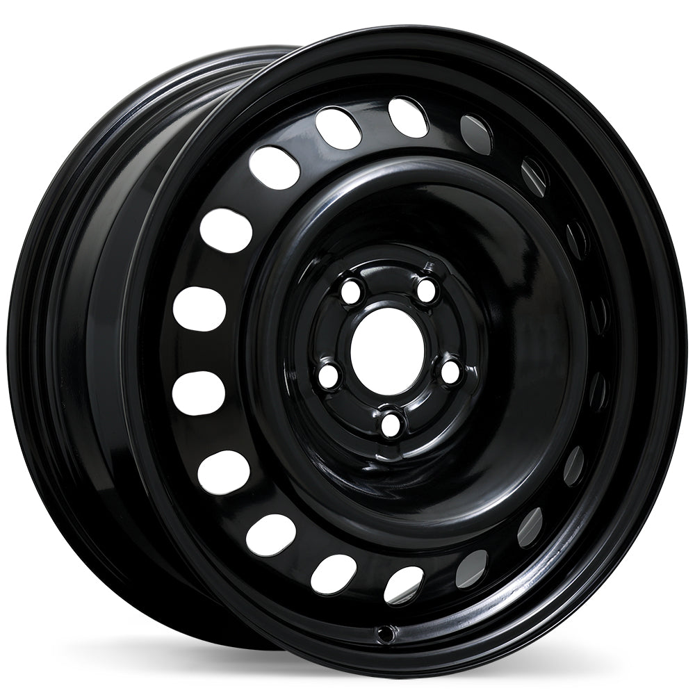 Steel Traditional / Traditionnel - 17X7.0 | 5X108 | 63.4 | +50 Black