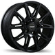 Fast Wheels Switch - 16X6.5 | 5X114.3 | 67.1 | +42 Satin Black