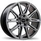 Fast Wheels Switch - 17X7.5 | 5X114.3 | 67.1 | +45 Titanium