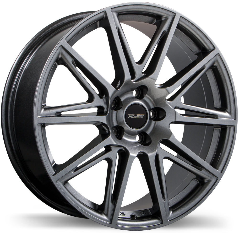 Fast Wheels Switch - 19X8.0 | 5X108 | 67.1 | +40 Titanium