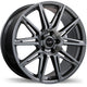 Fast Wheels Switch - 19X8.0 | 5X114.3 | 67.1 | +45 Titanium