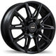 Fast Wheels Switch - 16X6.5 | 5X114.3 | 66.1 | +38 Satin Black
