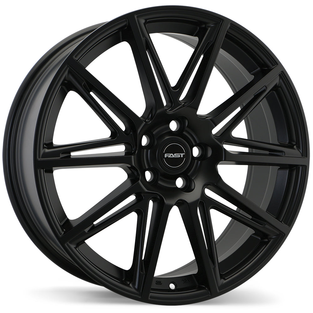 Fast Wheels Switch - 19X8.0 | 5X114.3 | 66.1 | +45 Satin Black