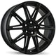 Fast Wheels Switch - 20X8.0 | 5X114.3 | 66.1 | +45 Satin Black