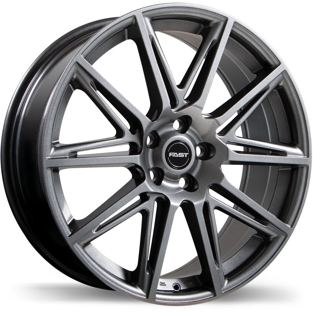 Fast Wheels Switch - 19X8.0 | 5X114.3 | 66.1 | +35 Titanium