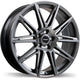 Fast Wheels Switch - 19X8.0 | 5X114.3 | 66.1 | +35 Titanium