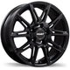 Fast Wheels Switch - 16X6.5 | 5X114.3 | 64.1 | +42 Satin Black