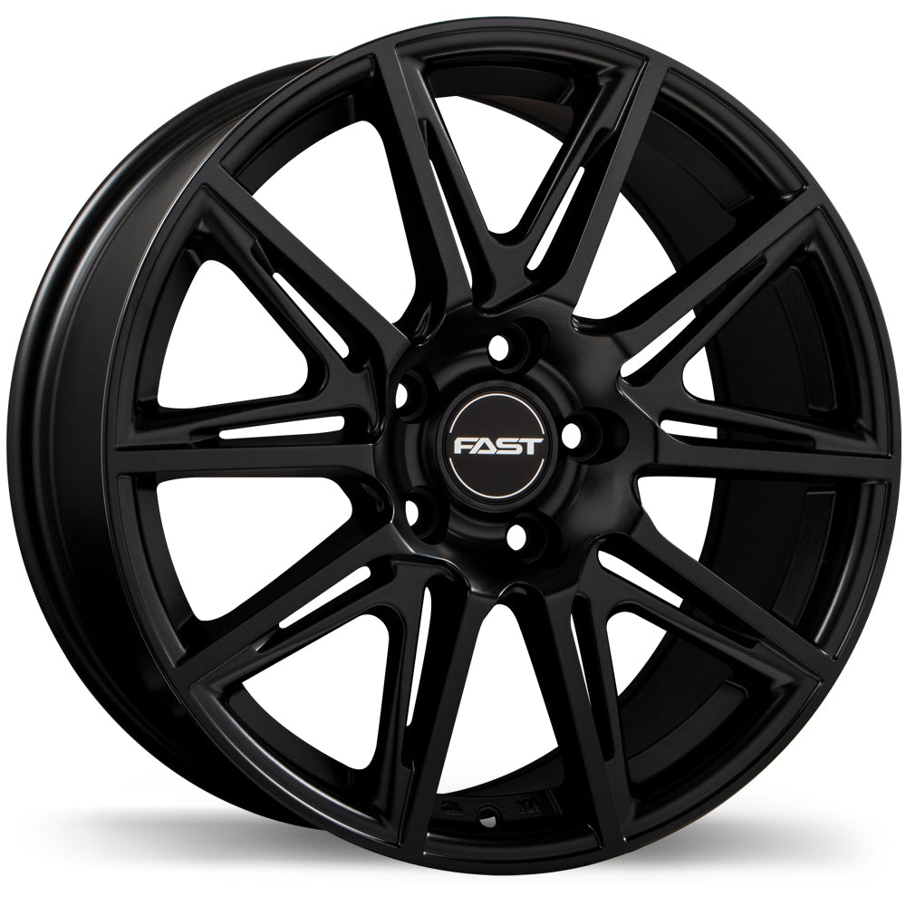 Fast Wheels Switch - 18X8.0 | 5X120 | 64.1 | +45 Satin Black