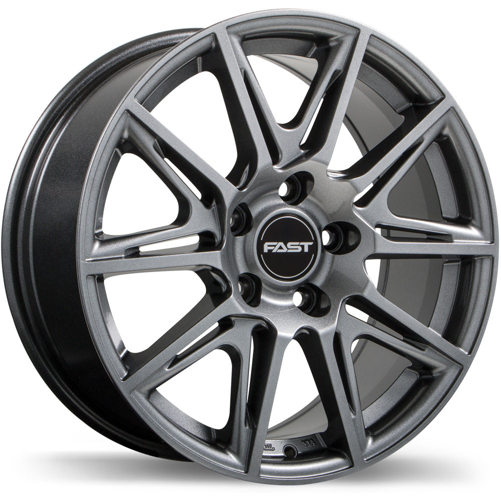 Fast Wheels Switch - 18X8.0 | 5X120 | 64.1 | +45 Titanium