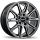 Fast Wheels Switch - 18X8.0 | 5X120 | 64.1 | +45 Titanium