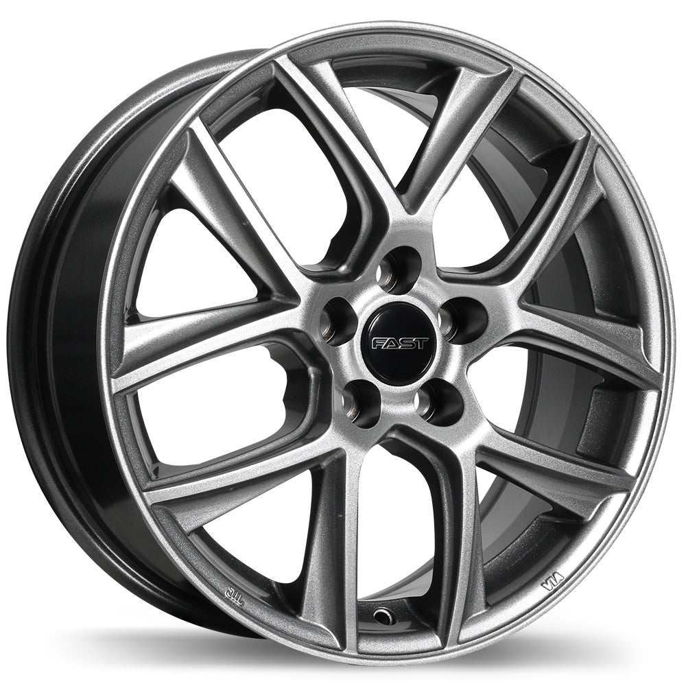 Fast Wheels Tactic - 16X6.5 | 5X100 | 54.1 | +40 Titanium