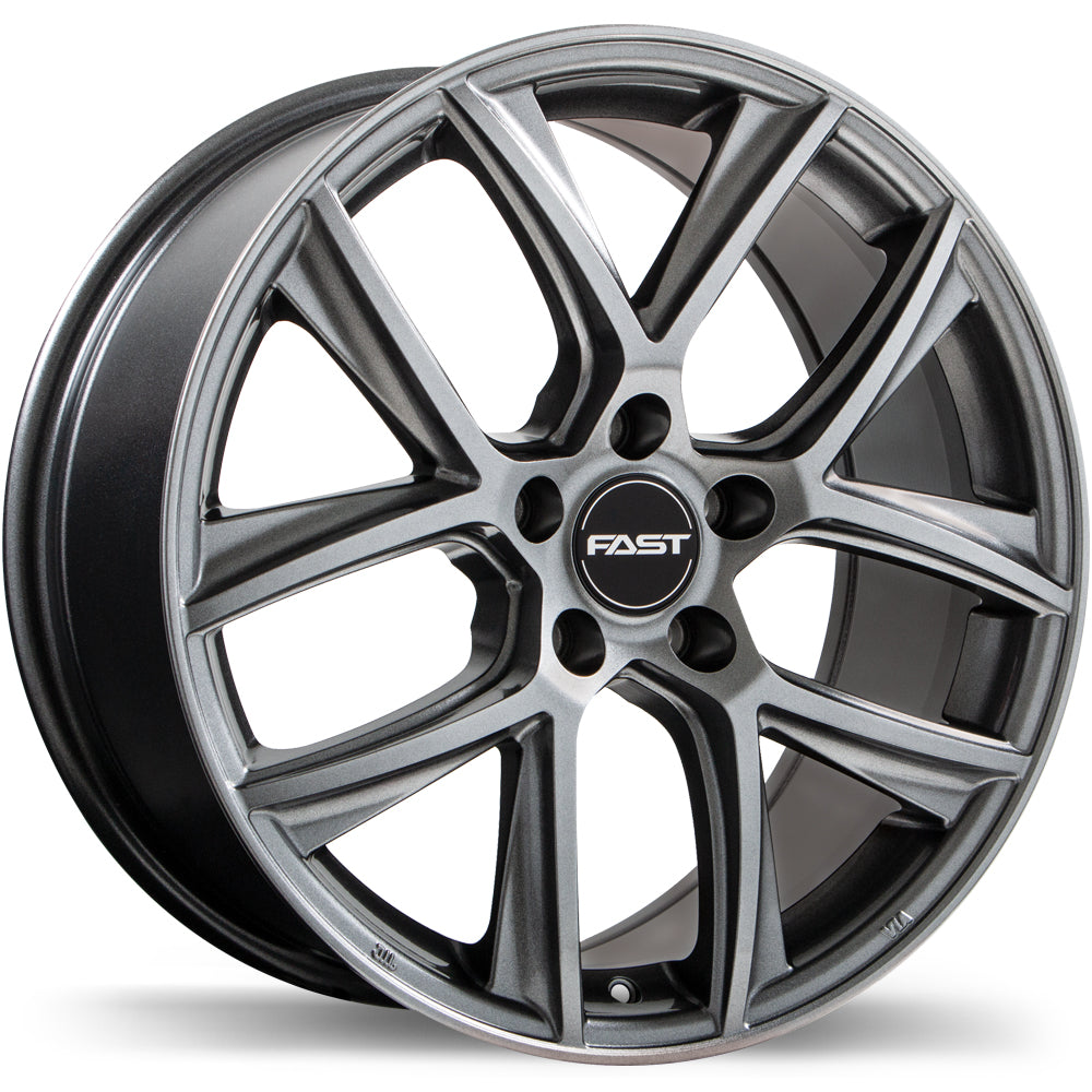 Fast Wheels Tactic - 16X6.5 | 5X114.3 | 64.1 | +40 Titanium