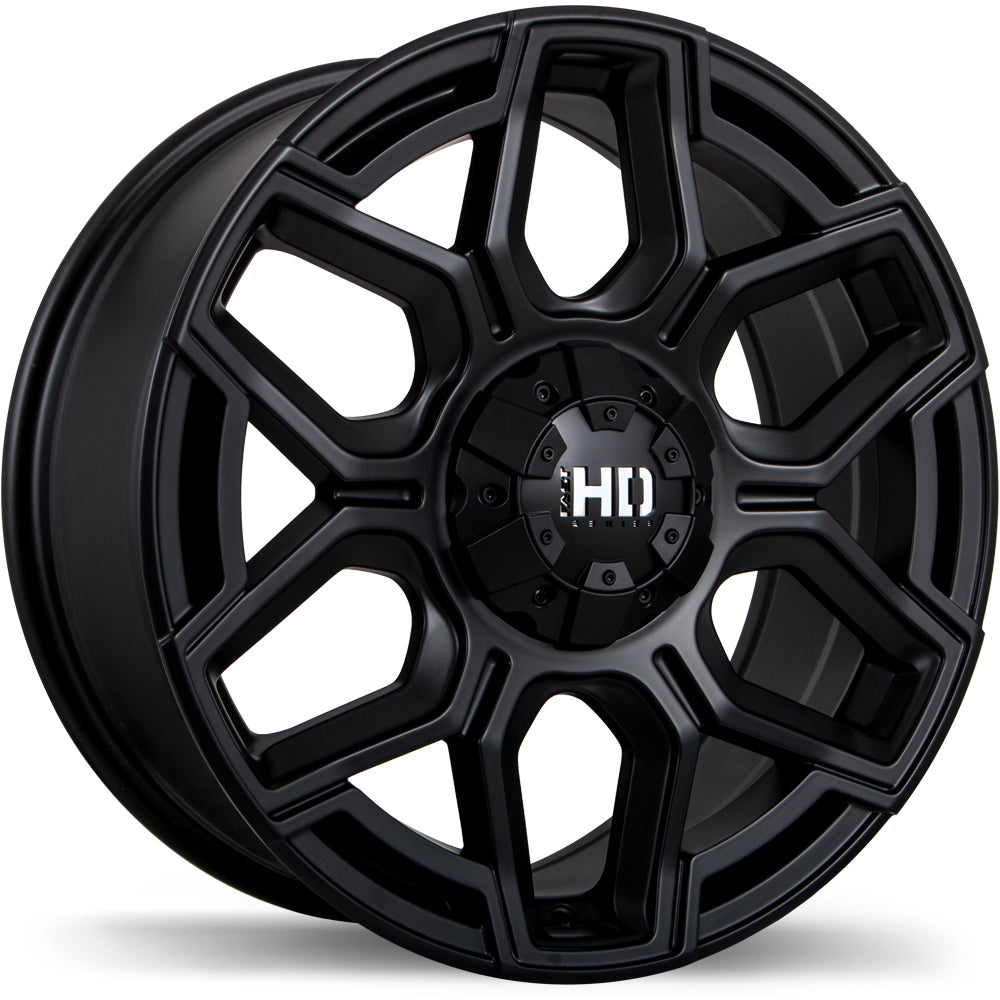 Fast HD Thunder - 18X8.0 | 5X114.3 / 127 | 78.1 | +20 Matte Black