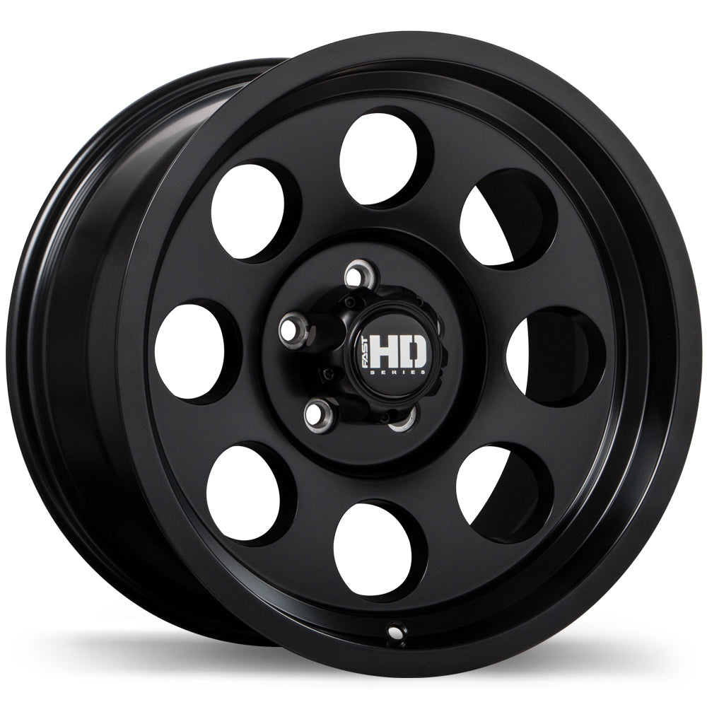 Fast HD Detour - 16X8.0 | 5X114.3 | 87.1 | +0 Satin Black