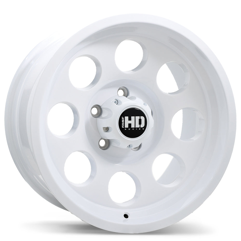 Fast HD Detour - 17X9.0 | 5X127 | 87.1 | +0 Gloss White