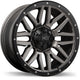 Fast HD Menace - 18X9.0 | 5X127 / 139.7 | 87.1 | +15 Satin Gunmetal with Black Trim
