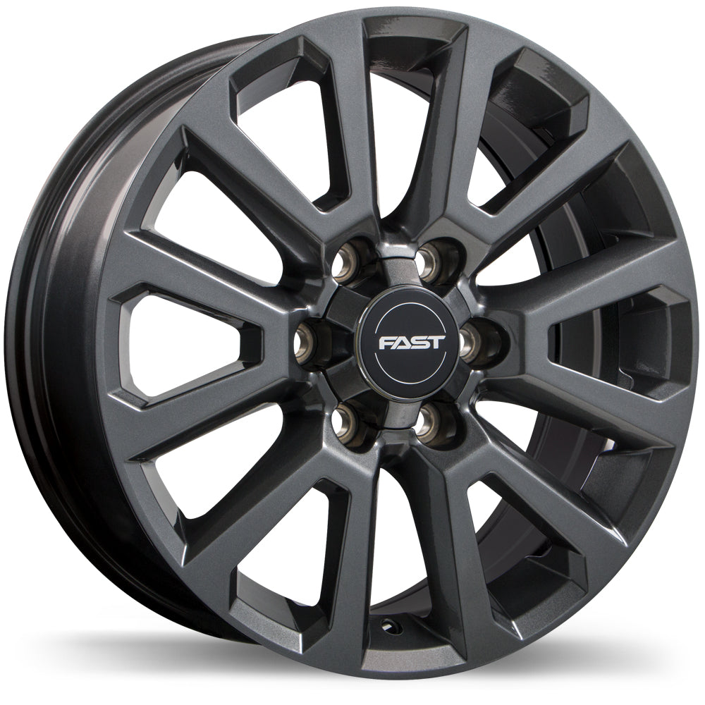Fast Wheels Storm II - 18X7.5 | 6X139.7 | 78.0 | +30 Gloss Gunmetal