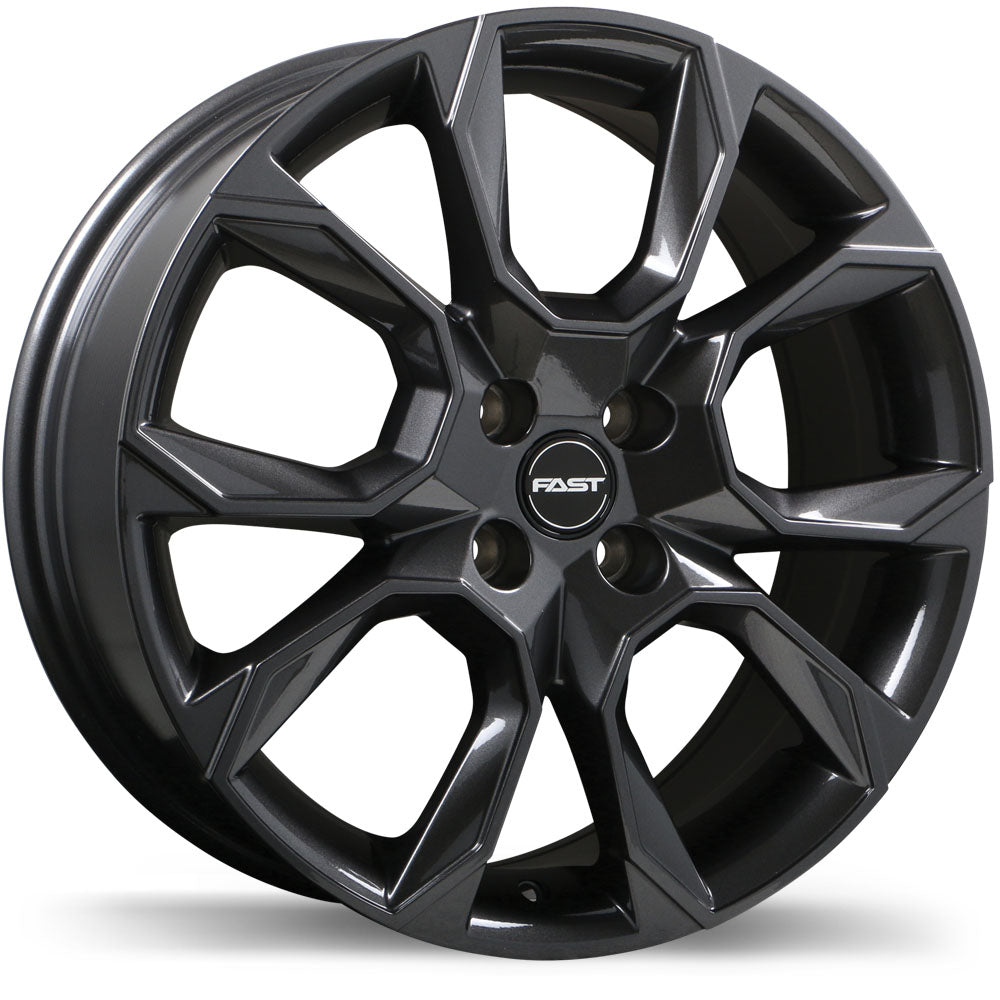Fast Wheels Aventure - 16X6.5 | 4X100 | 60.1 | +40 Gloss Gunmetal