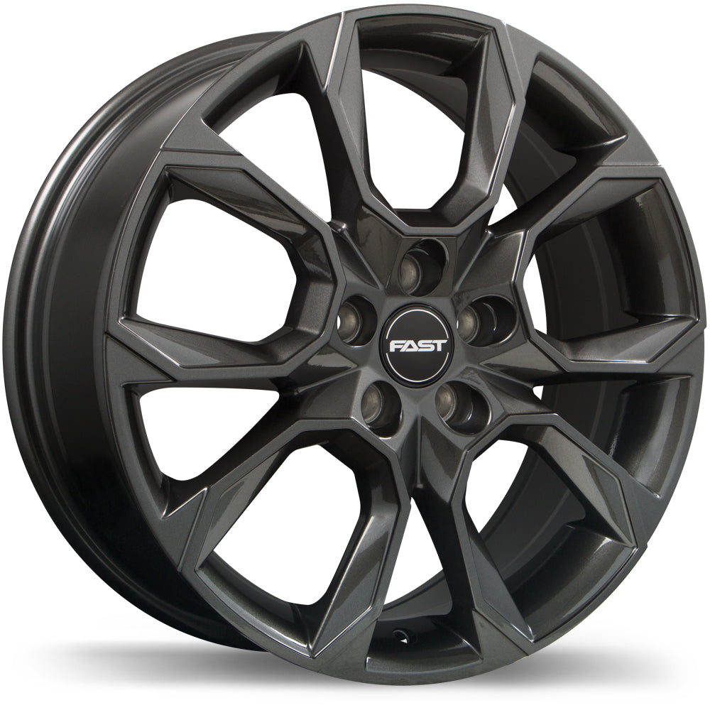 Fast Wheels Aventure - 17X7.0 | 5X100 | 56.1 | +49 Gloss Gunmetal
