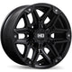 Fast HD RECON - 16X8.0 | 6X139.7 | 106.1 | +10 Satin Black Anthracite