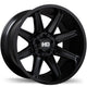 Fast HD HAVOK - 20X12.0 | 5X127 / 139.7 | 87.1 | -44 Satin Black